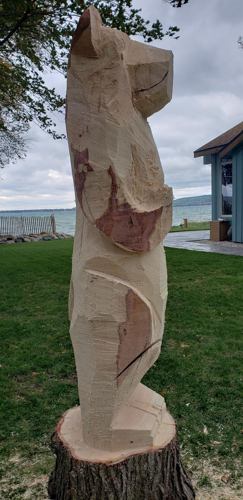 Carving later on October 15